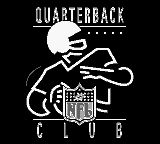 NFL Quarterback Club back cover for GameBoy